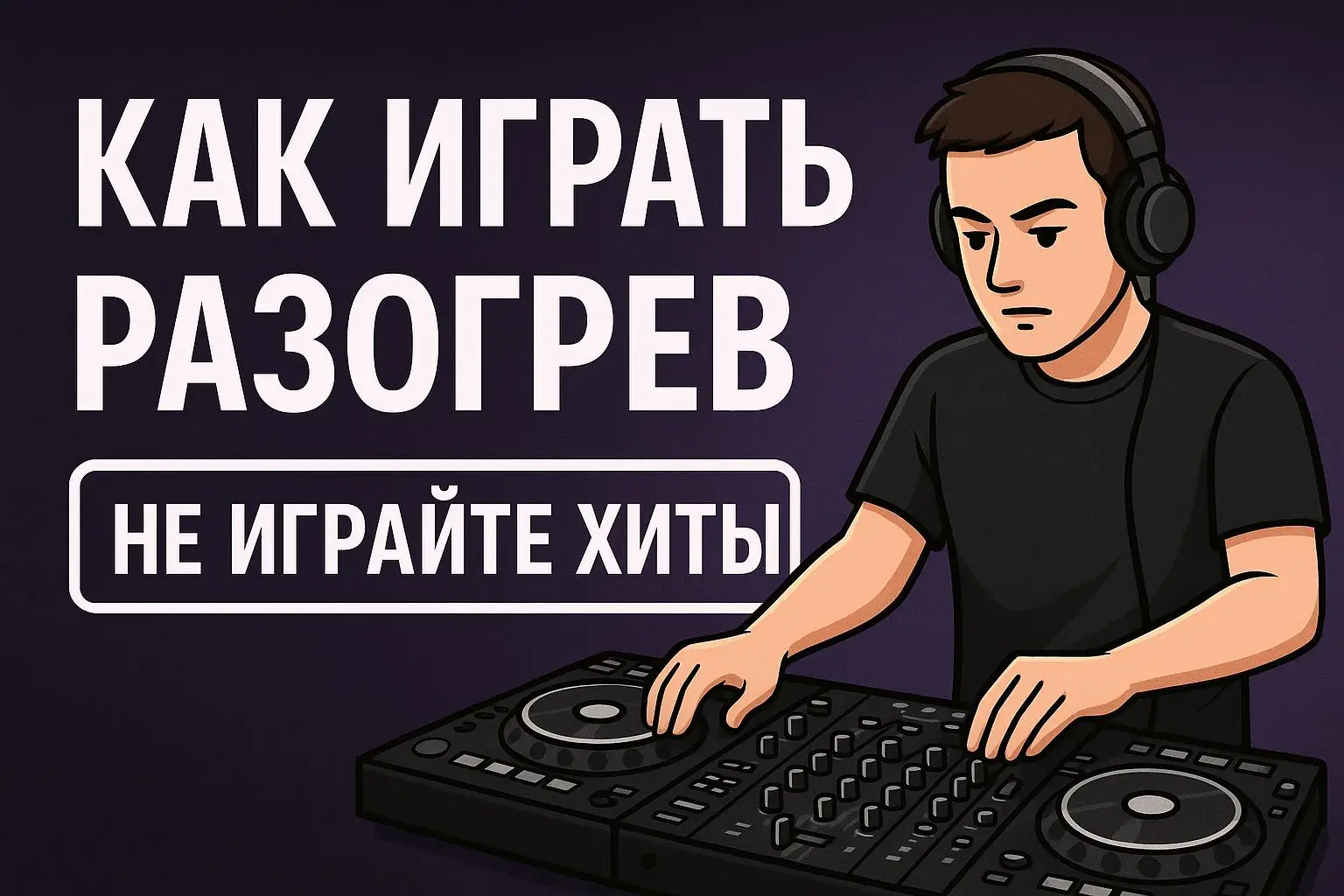 Как играть разогрев диджею